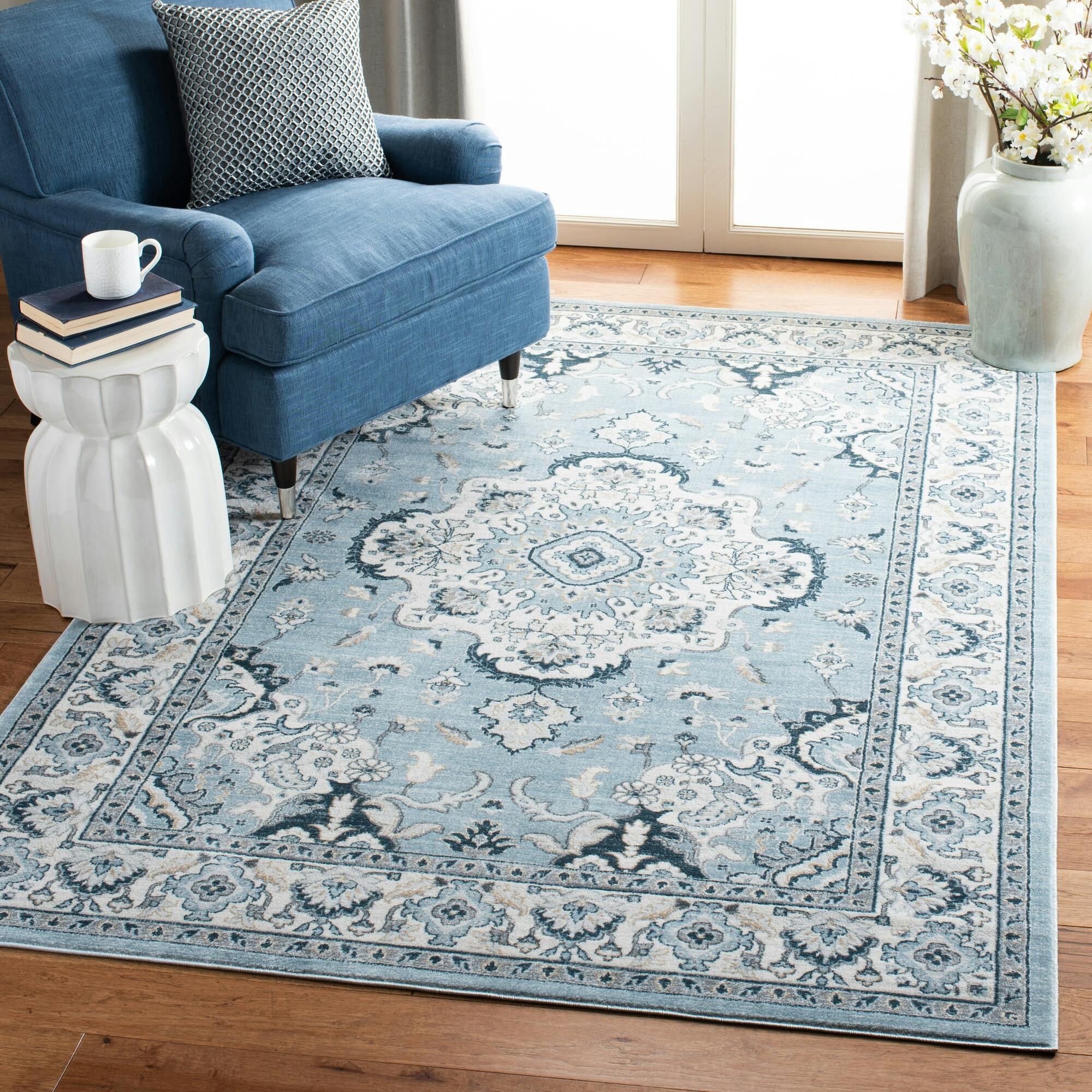 Lincoln Rug, Blue