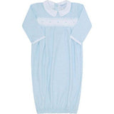 Gingham Smocked Gown