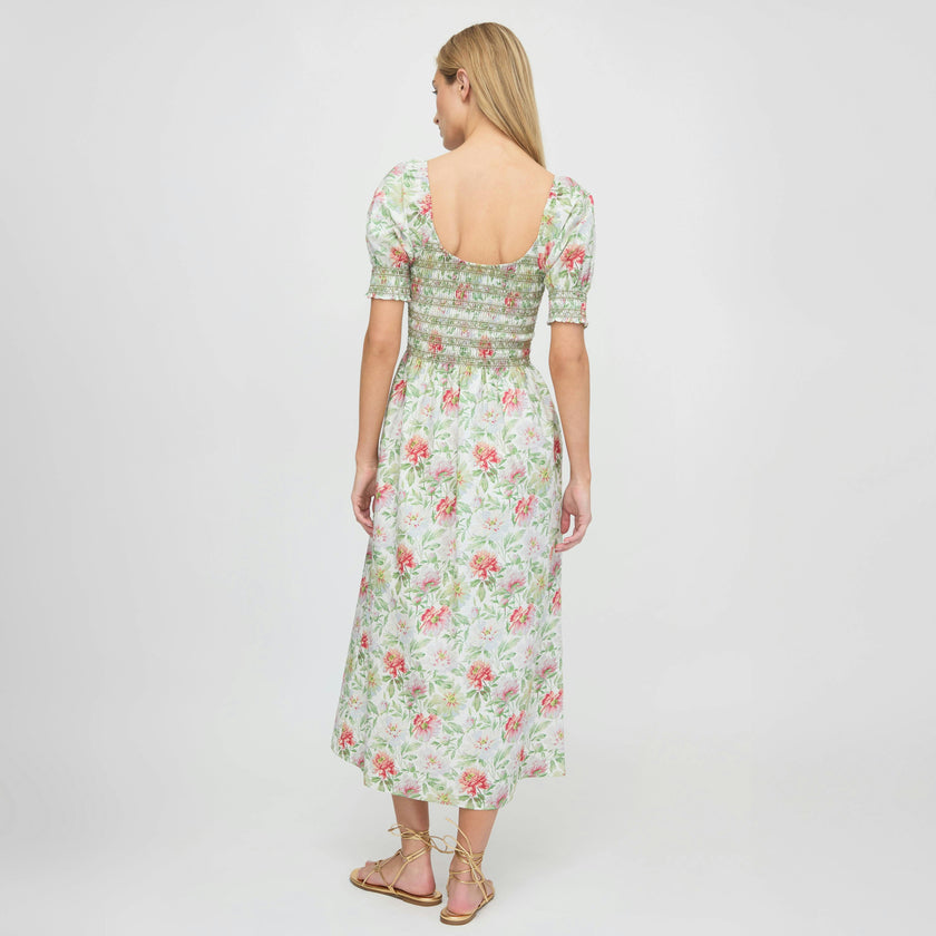 The Madeline Nap Dress - Peony Chintz
