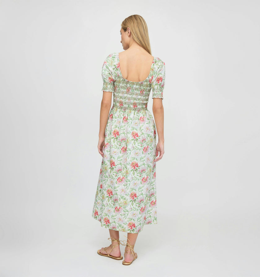 The Madeline Nap Dress - Peony Chintz