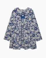Hedgehog Jersey Dress in Navy