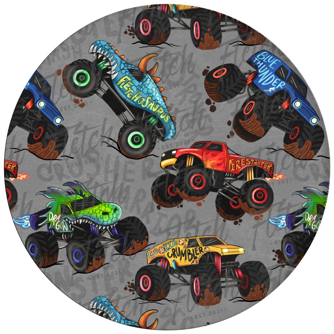 Monster Jams 2 Piece Pajama Set