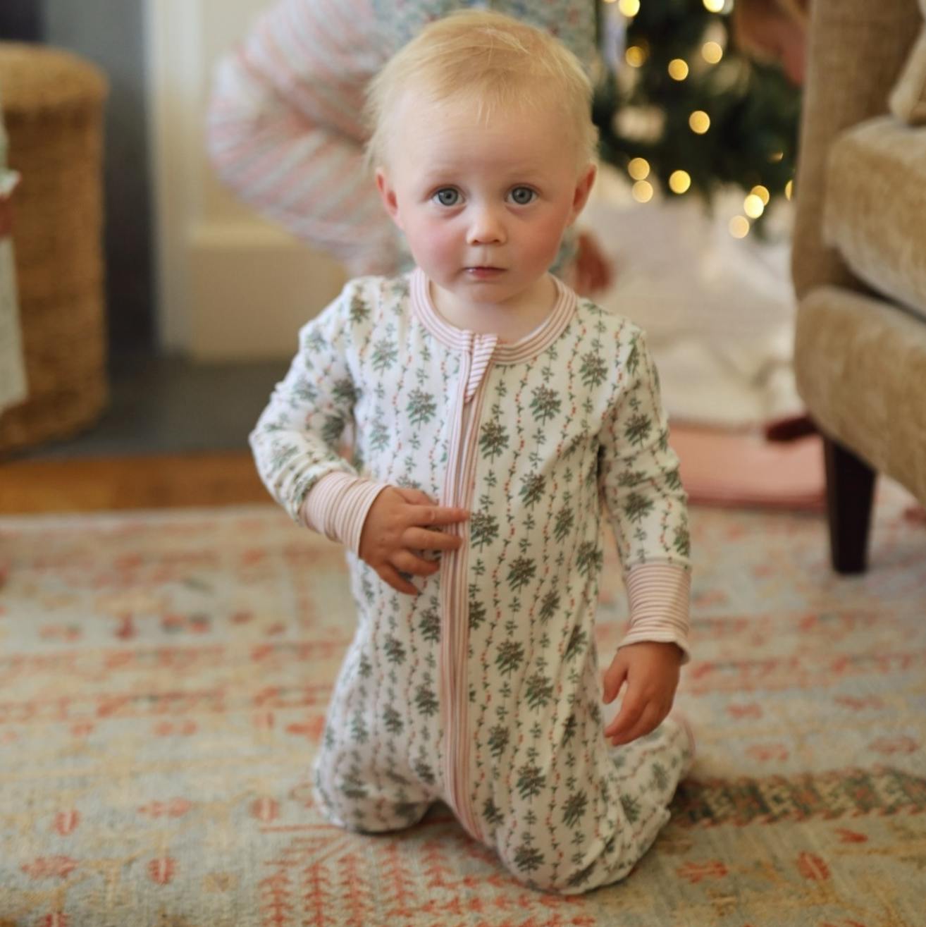 Holly Baby Snap Onesie