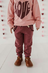 Girl's Joggers Rainbow Hearts