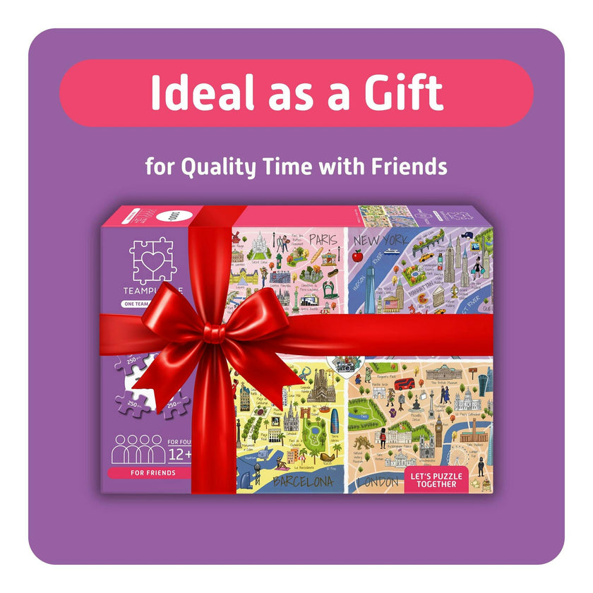 TeamPuzzle: City Trip - 1000pc