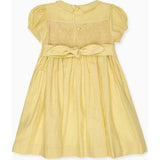 Nicky Hilton x La Coqueta Lemon Dolly Girl Hand-Smocked Dress