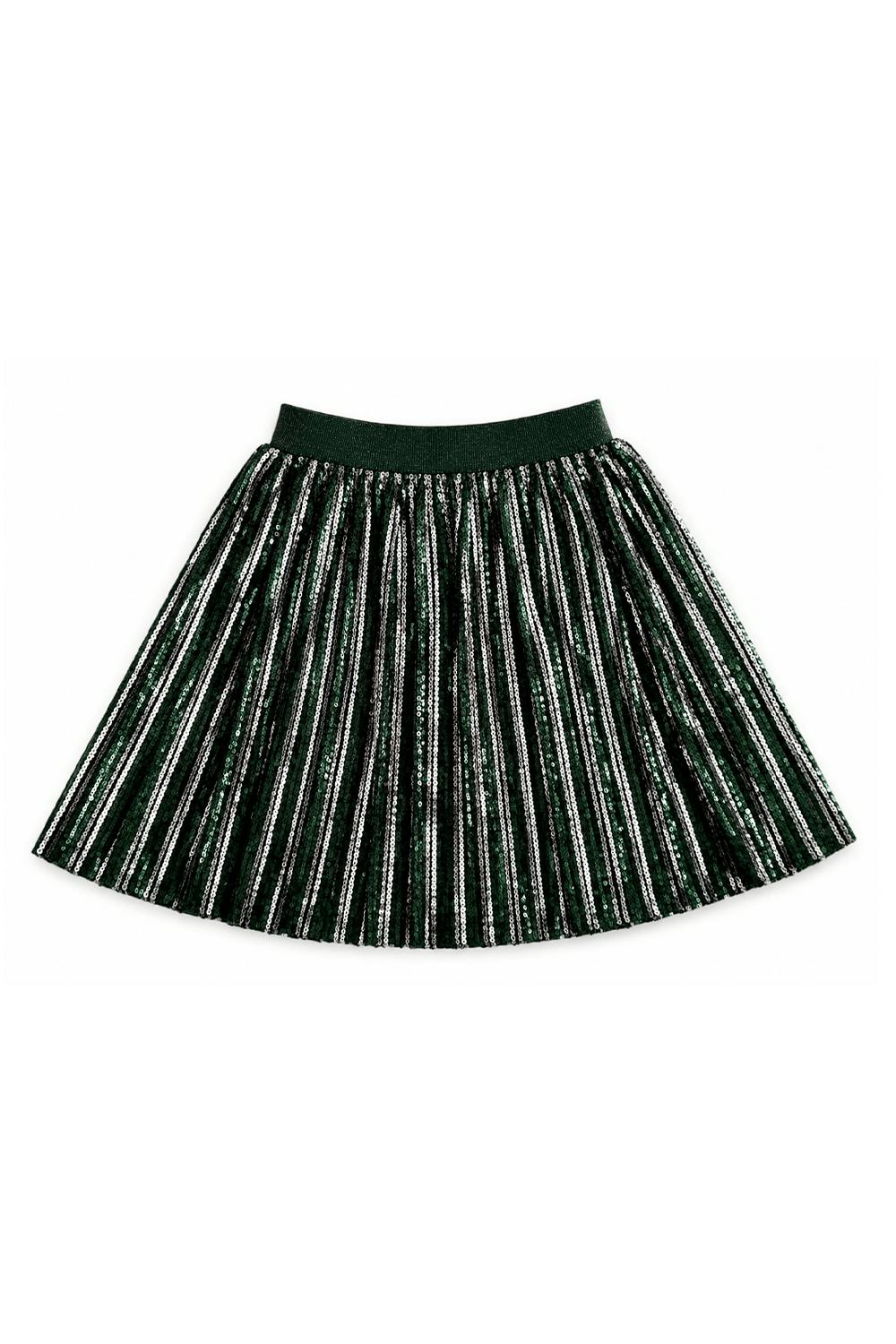 Candy Cane Sequin Striped Skirt