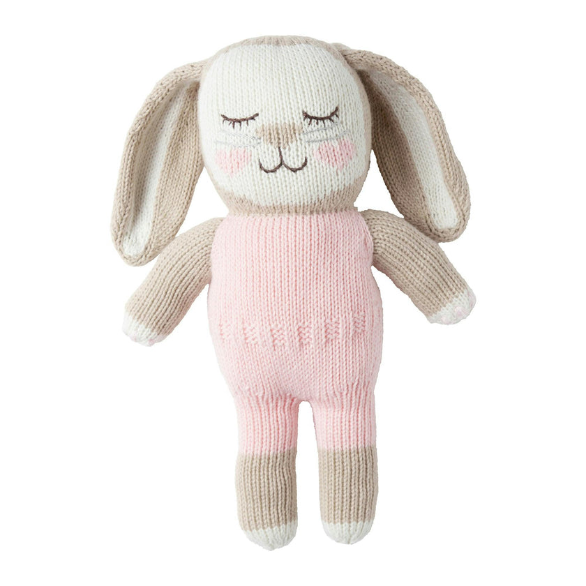 Pima Pink Crochet Bunny Large