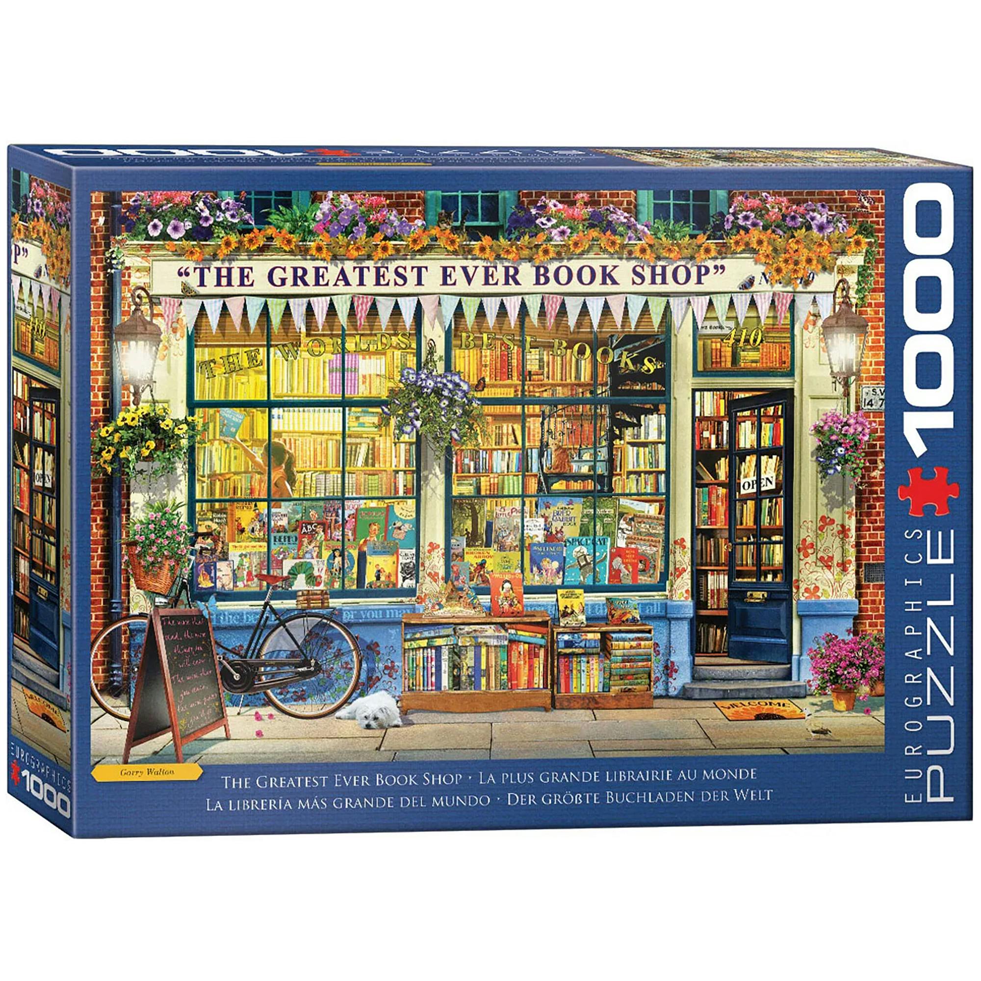 The Greatest Ever Book Shop - 1000 PC Puzzle