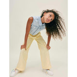 Lily Wide Leg Jogger | Citron