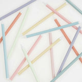 Mixed Striped Candles