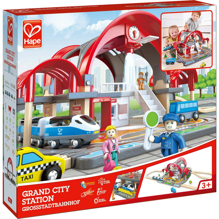 Grand City Station Light & Sound Railway Set