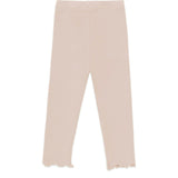 Joline Ruffle Hem Ribbed Leggings