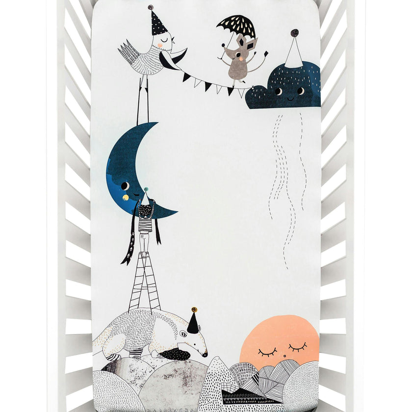The Moon's Birthday Standard Crib Sheet
