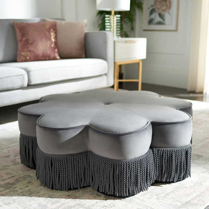 Tanith Flower Ottoman