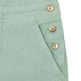 Adult Mint Chunky Cord Overalls