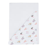 Ski Pups Girl Pima Hooded Towel
