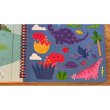 Silicone Sticker Book: Dinosaurs