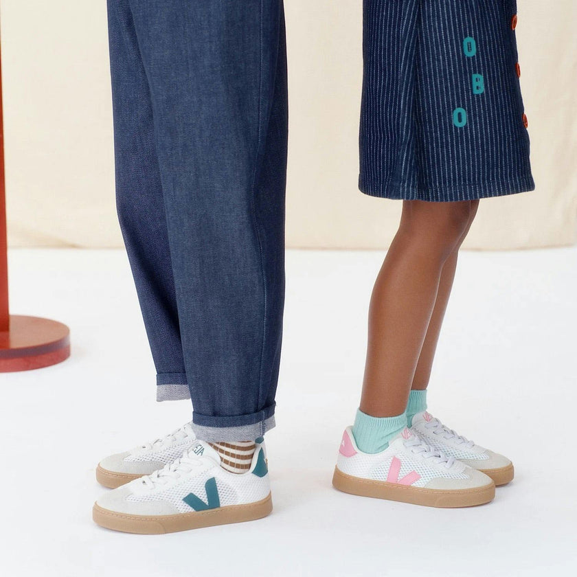 VEJA Small Volley - White Malibu Natural