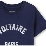 ZADIG & VOLTAIRE T-shirt Dress - Medieval Blue