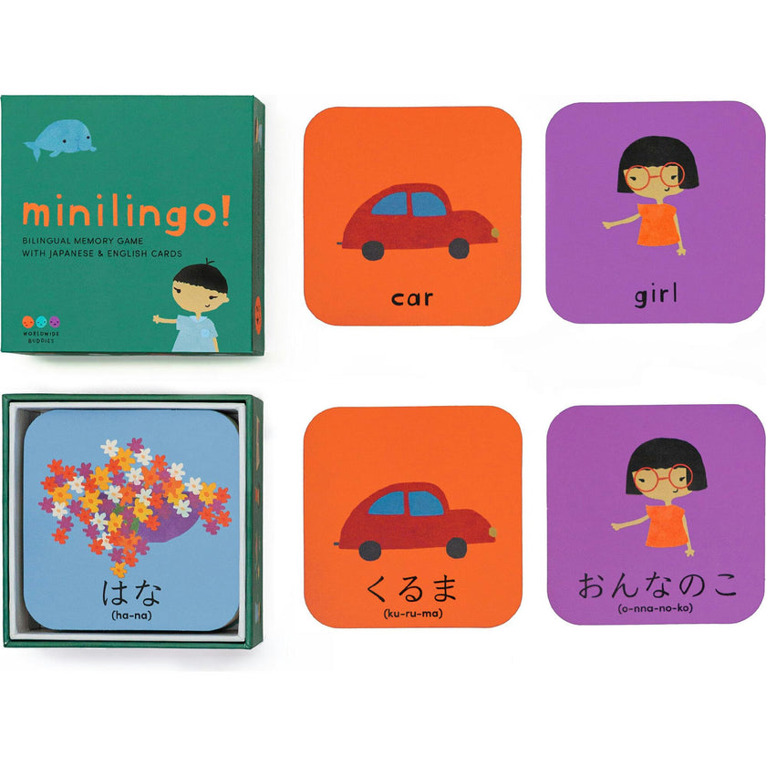Minilingo, Japanese/English Flashcards
