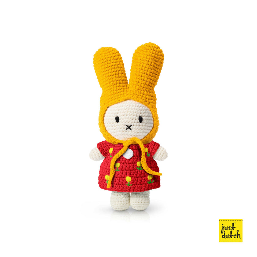 Miffy Tulip Crochet Doll Handmade
