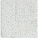 Muslin Swaddle Blanket - Rosebay Floral / Coconut + Sea