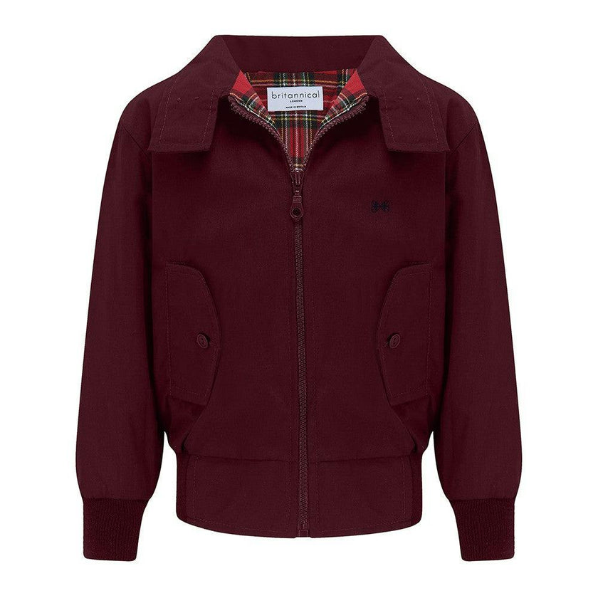 Carnaby Bomber Jacket - Burgundy