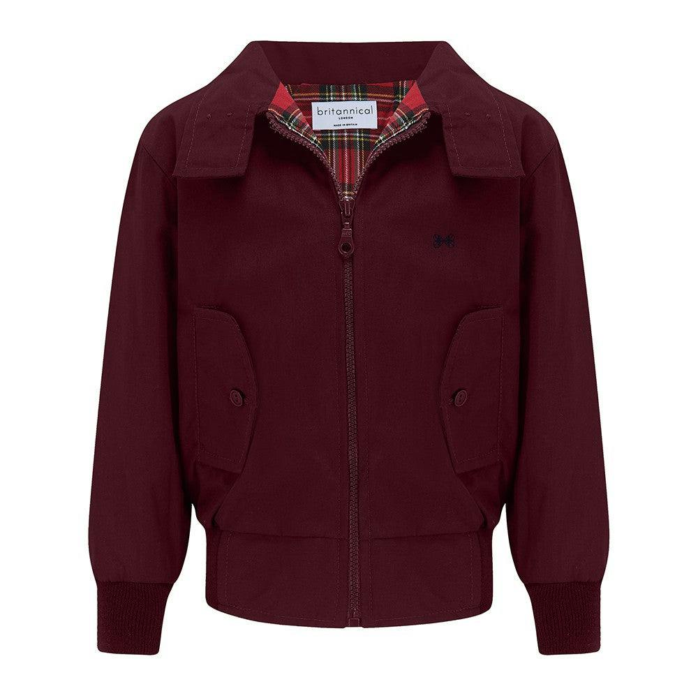 Carnaby Bomber Jacket - Burgundy