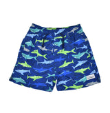 UPF 50+ Wesley Swim Trunks with Mesh Liner - Sharky