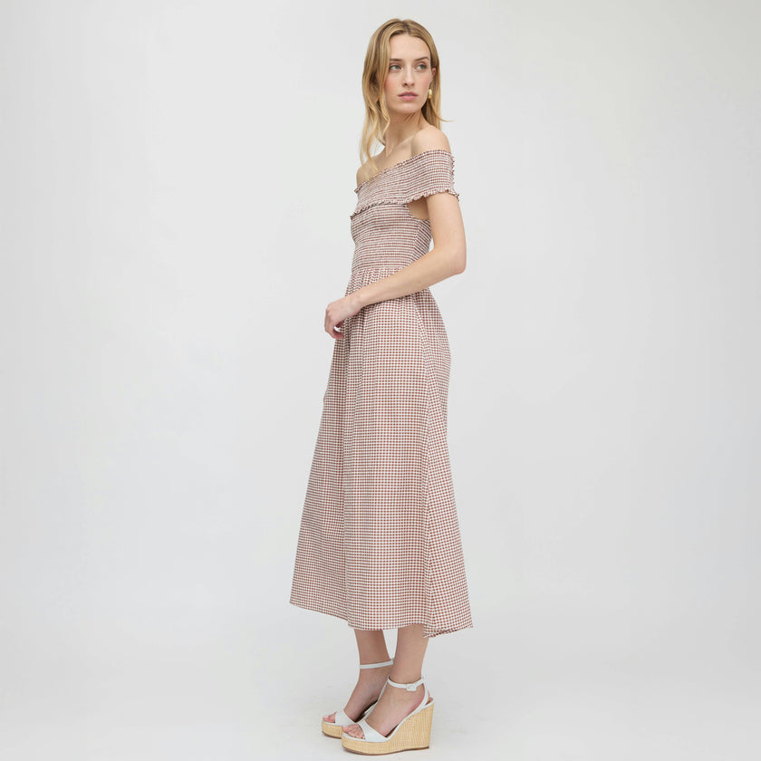 The Ellie Nap Dress - Metallic Brocade Maisonette The Ellie Nap Dress - Metallic Brocade Maisonette