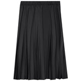Short Denim Burst Pleated Skirt