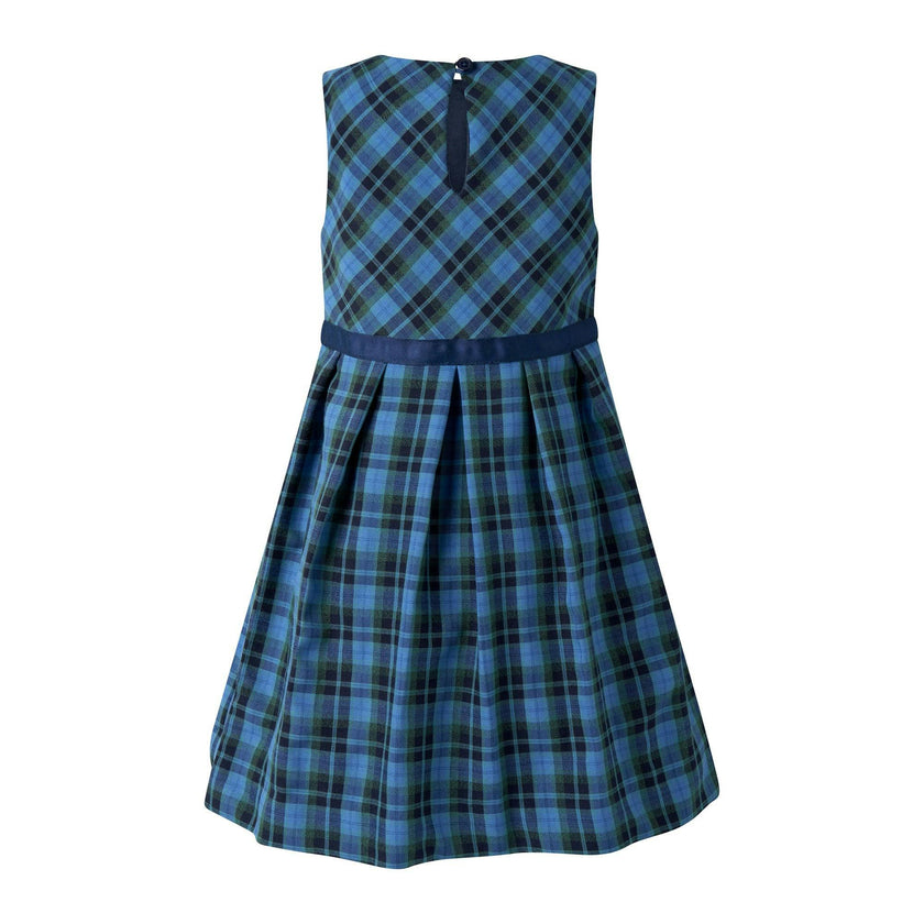 Check Flared Dress
