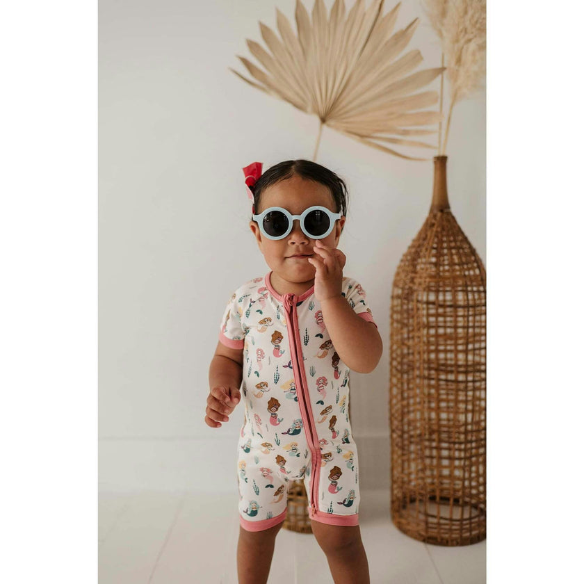 Summer Zip Romper Balloon Dogs