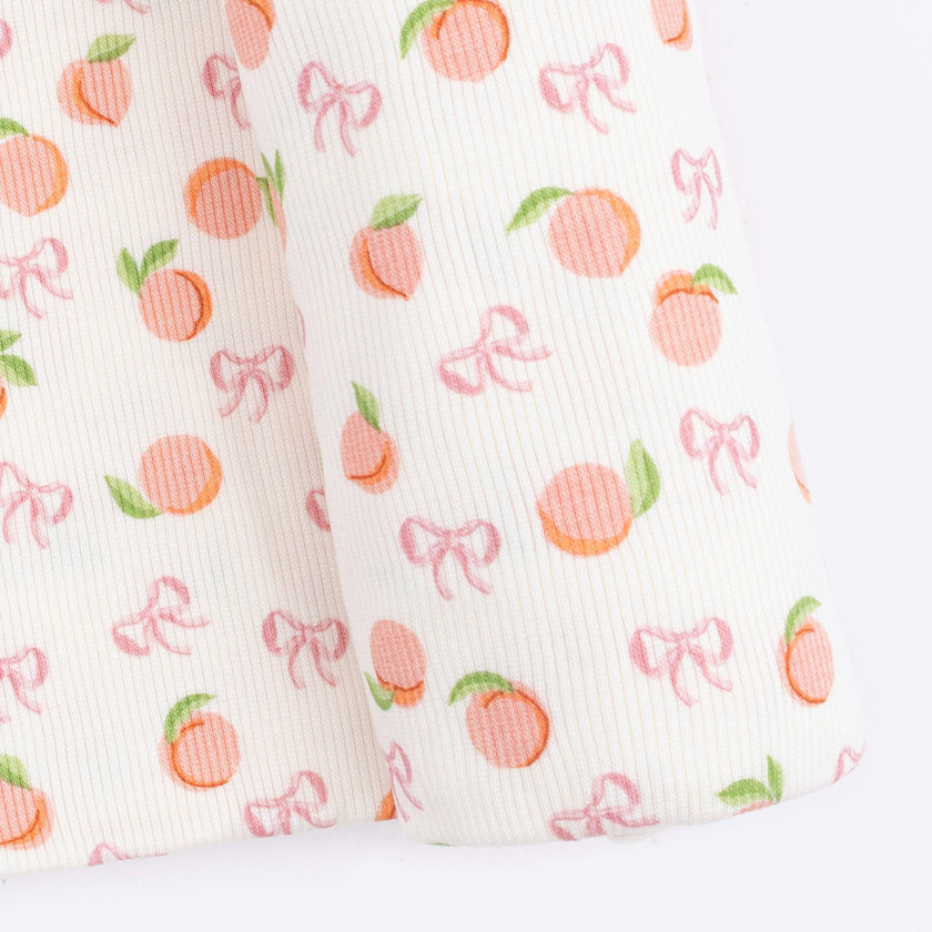 Little Peaches - Swaddle Blanket