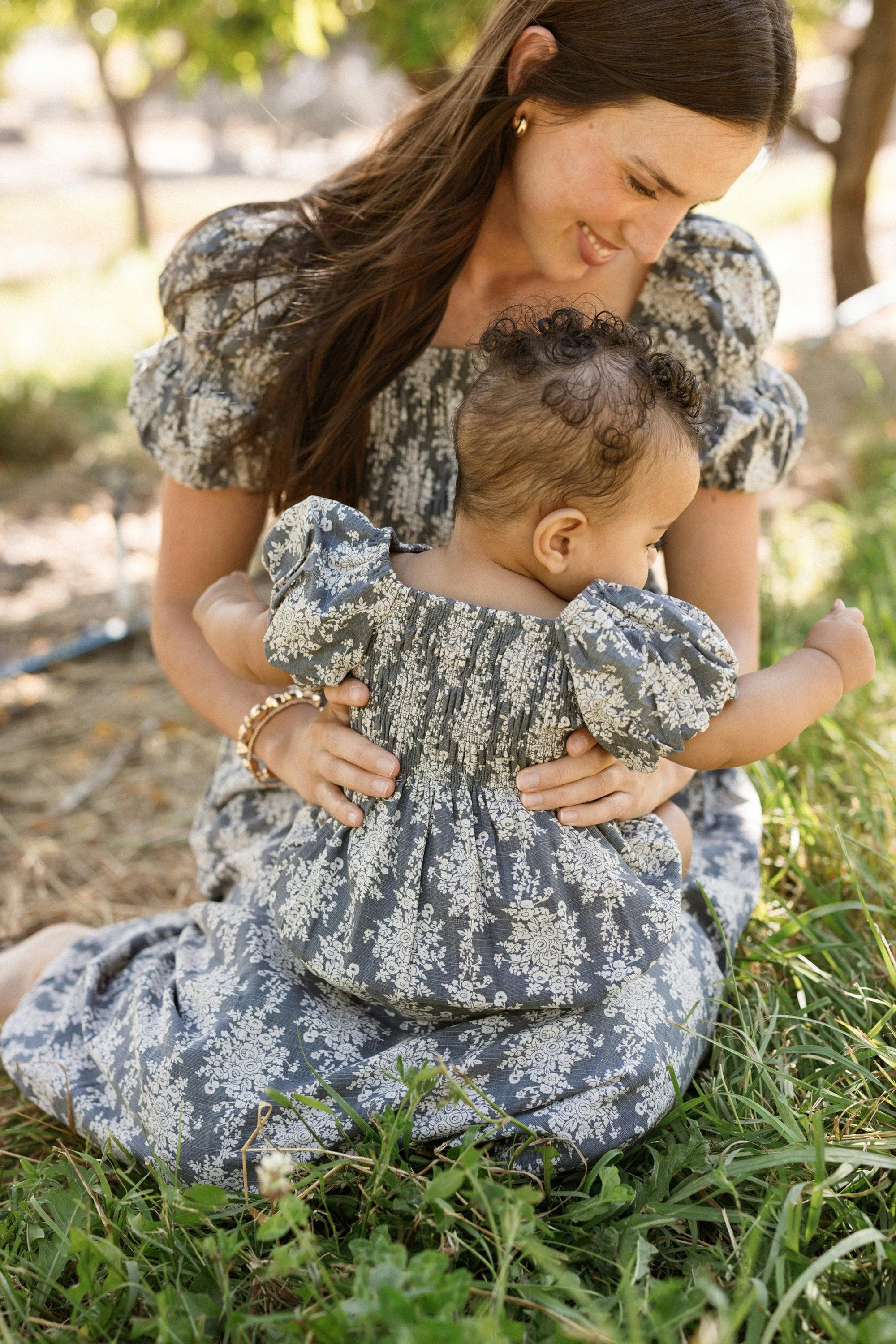 Baby Lisa Romper in Jolie Fleur