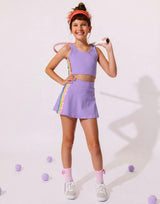 Lavender Rainbow Sherbet Sequin Tennis Set