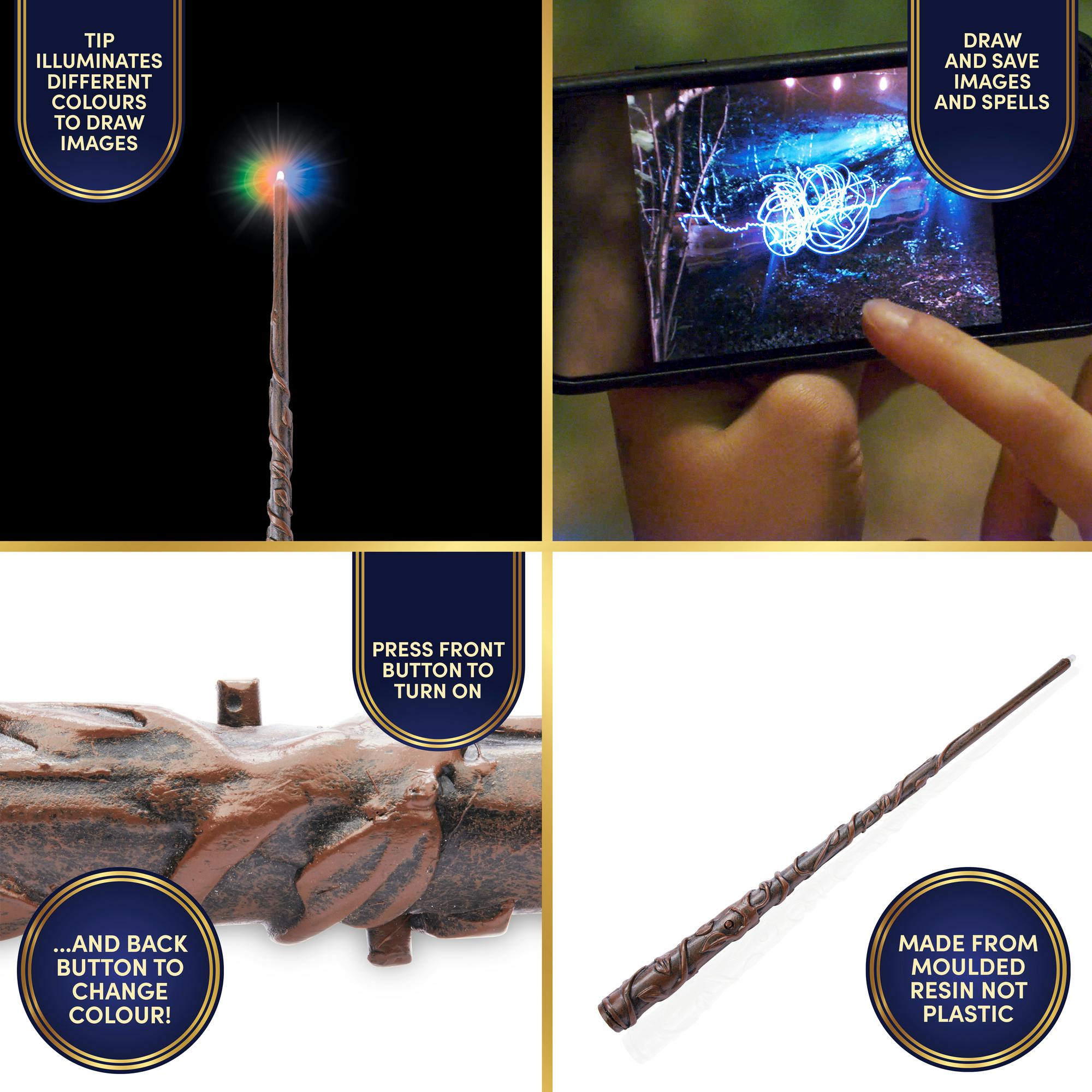 Harry Potter: Deluxe Lumos Wand - Hermione