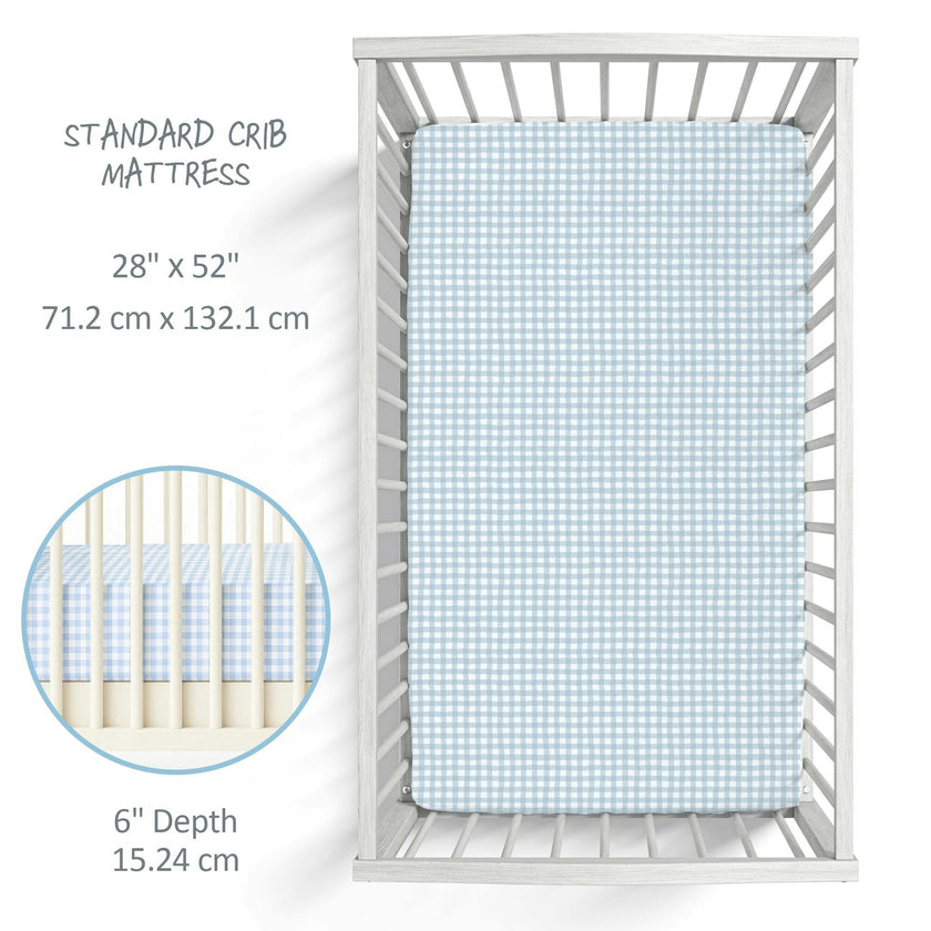 FRANKIE Fitted Crib Sheet