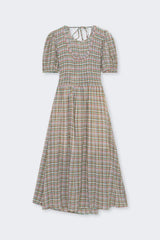 Zinnia Woman Dress Zinnia Check