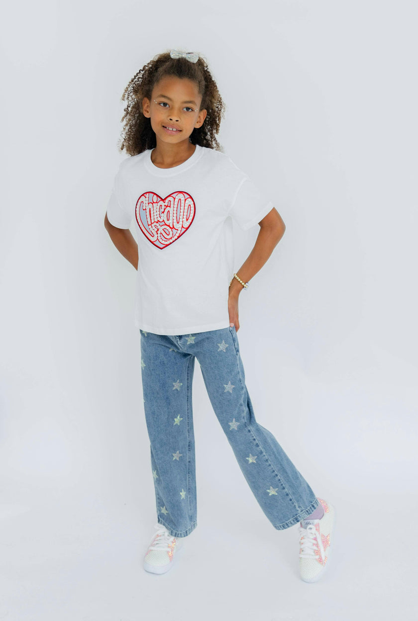 Crystal Stars Jeans