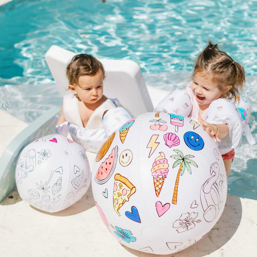 Design Your Own Beach Ball Kit - Summer Activity For Kids