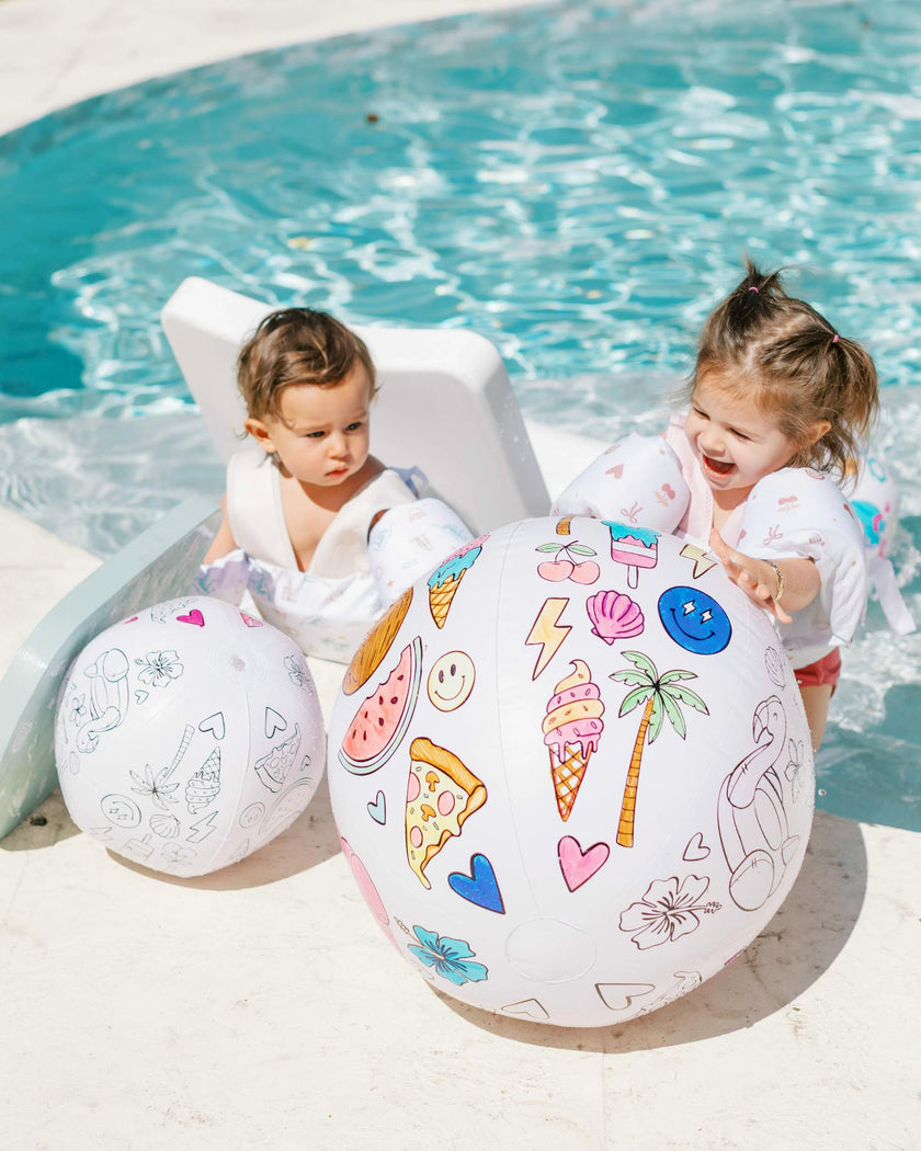 Design Your Own Beach Ball Kit - Summer Activity For Kids