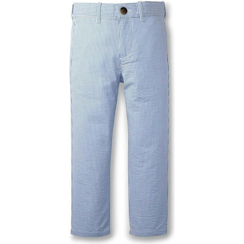 Organic Seersucker Suit Pant