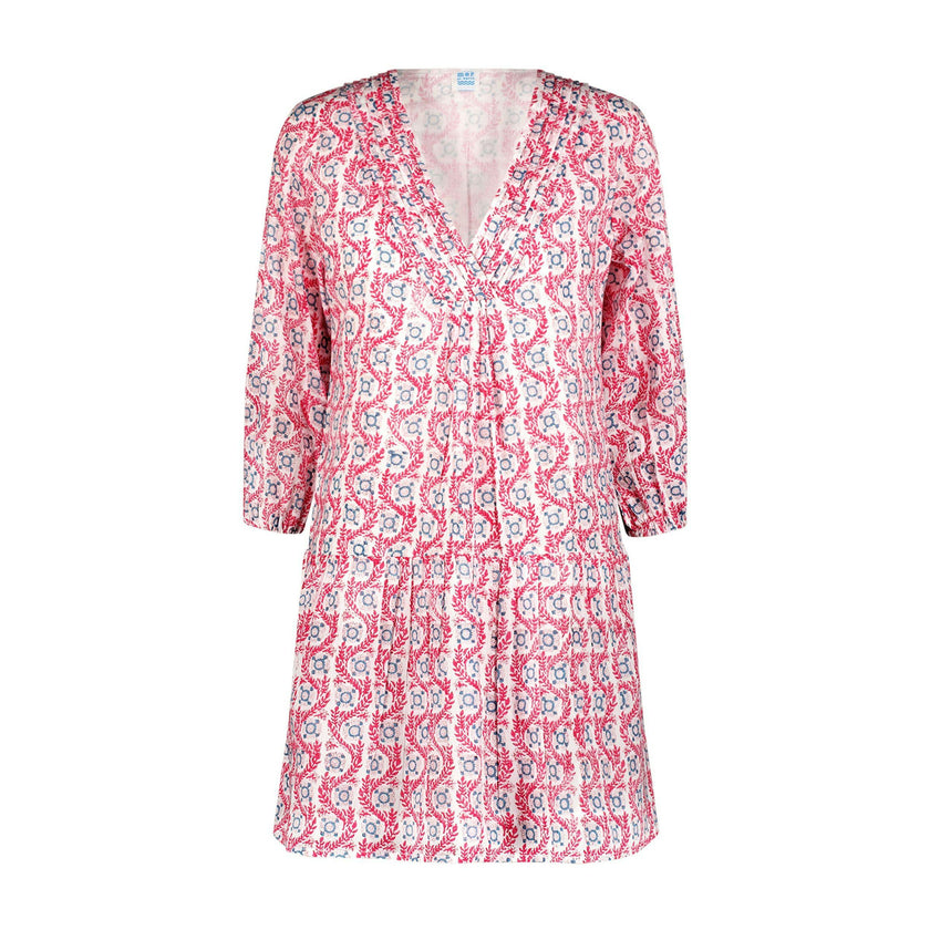 marina mini dress pink Marina Womens Mini Dress Jaipur Bloom, Jaipur Bloom – Maisonette