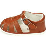 Henry Caged Leather Sandal (Baby)