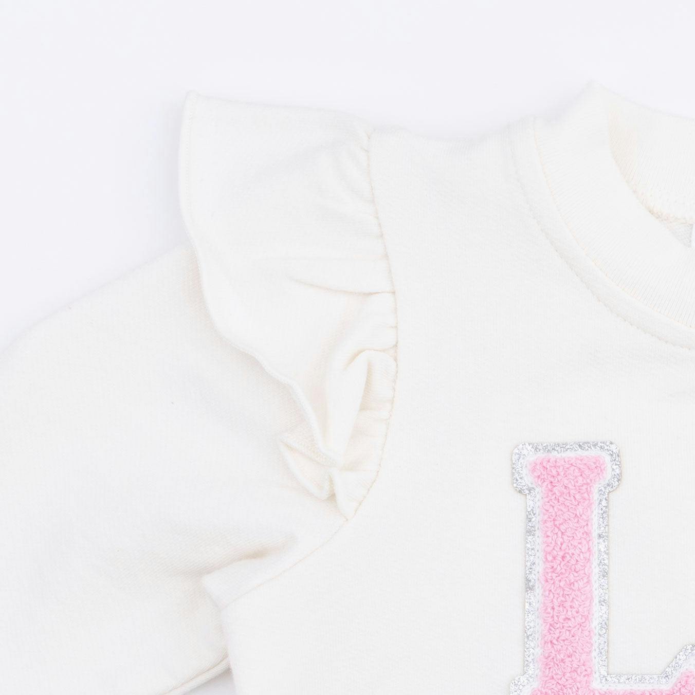 Pretty Tennis - Ruffle Sweatshirt