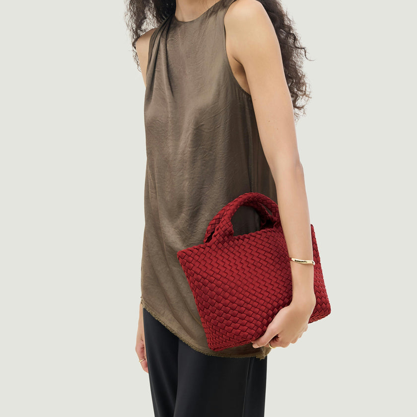 St. Barths Small Tote | Rosso