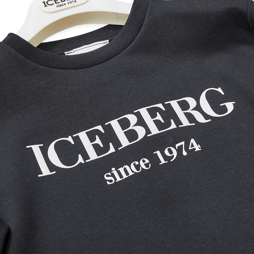 ICEBERG Classic Logo Sweatshirt - Black