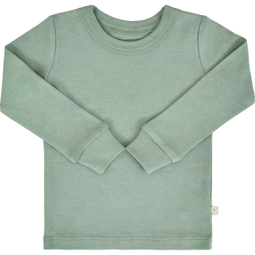 baby pajamas | Basil Green
